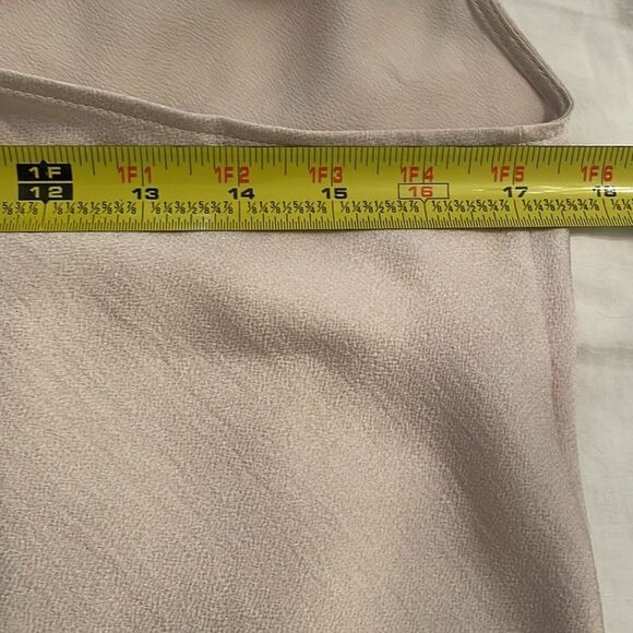 Express Neutral Beige Chiffon T-Back Camisole Top Womens Size Small NEW - Picture 6 of 8